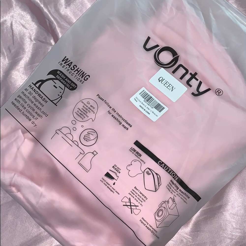 Silk Queen size sheets